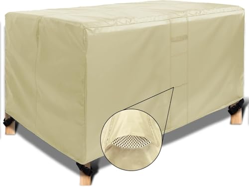 Schutzhülle for Gartenmöbel-Set, 315 x 180 x 74 cm, for Tisch und Sofa, Rattan, Beige von SSDDLZEQ
