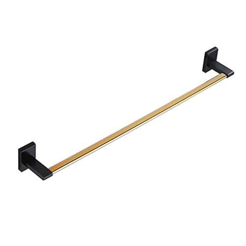 Schwarzes Gold Handtuch Rack Badezimmer Handtuch Bar Badezimmer Handtuch Rack Alle Kupfer Wandbehangständer(50cm) von SSDDLZEQ