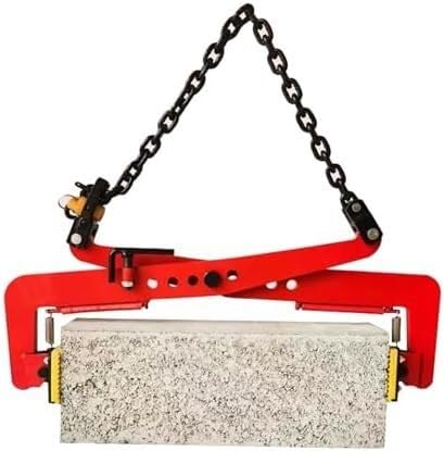 Stabile vertikale Pflasterstein-Hebeklemme for die sichere Handhabung von Pflastersteinen und Granitplatten.(28inch) von SSDDLZEQ
