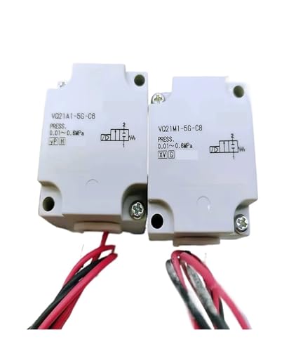 1 x Magnetventil VQ21M1-5Y-C6 VQ21M1-5Y-C8 VQ21M1-5YZ-C6 VQ21M1-5YZ-C8 VQ21M1-5YZB-C6 Zweipneumatisch (VQ21M1-5YZ-C6) von SSDXFJZR