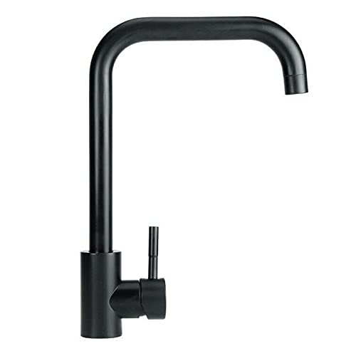Moderne schwarze Küche 304 Edelstahl Küchenspüle 360° schwenkbar Einhandgriff Einloch Heiß- und Clod Wassermischer Wasserhahn Moderne schwarze Küche 304 Edelstahl Küchenspüle 360° schwenkbar Einhandgriff Einloch Heiß- und Clod Wassermischer Wasserhahn von SSDXFJZR