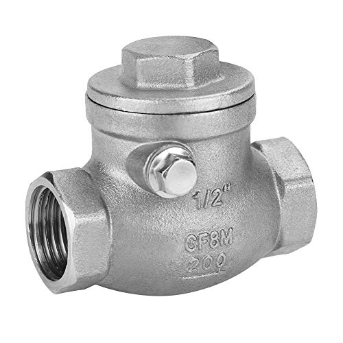 Rückschlagventile 1/2 DN15 Edelstahl Einweg-Rückschlagventil Innengewinde WOG 200PSI Rückschlagventile 1/2 DN15 Edelstahl Einweg-Rückschlagventil Innengewinde WOG 200PSI von SSDXFJZR