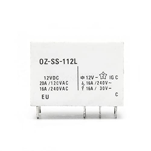 SSDXFJZR 1 Stück/Set OZ-SS-112L OZ SS 112L 12VDC 12V Relais OZ-SS-112L1 16A SSDXFJZR 1 Stück/Set OZ-SS-112L OZ SS 112L 12VDC 12V Relais OZ-SS-112L1 16A von SSDXFJZR