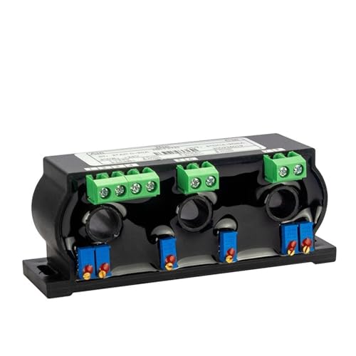 SSDXFJZR 10mm Blende Dreiphasen-Stromgebersensor 50A 100A Analog 3X 0-5V 3X 0-10V Ausgang DC12V(3X Ac0-500a Input,3X 0-10V Output) von SSDXFJZR