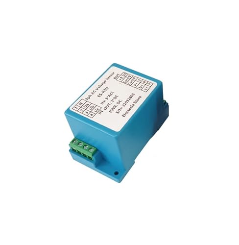 SSDXFJZR AC-Spannungstransmittereingang AC0-600V Spannungssensordetektor Analogausgang 0-5V 0-10V 1-5V Hochspannungs-Closed-Loop-Sensor DC12V PWR(3ph Ac0-100v,0-10V) von SSDXFJZR