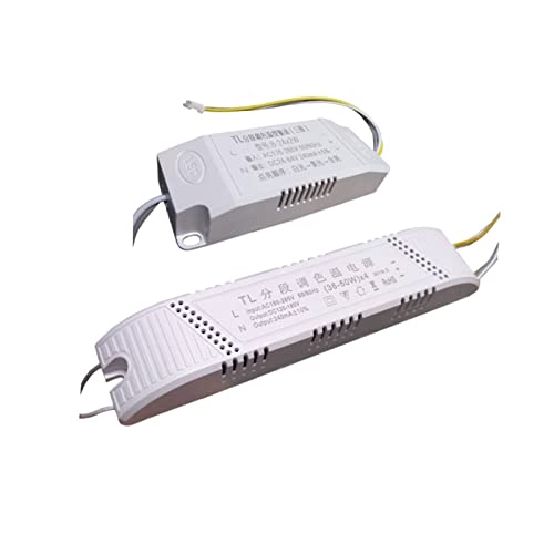 SSDXFJZR Externes zweifarbiges LED-Netzteil, Dimmer mit voller Leistung, Dimmer mit drei Stufen, segmentierter Dimmer für Deckenleuchte, zweifarbig, 2 Stück von SSDXFJZR