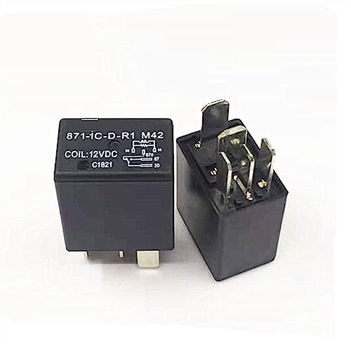 SSDXFJZR Relais 871 1C D R1 8711CDR1 871 1C D R1 12VDC DC12V 12V 5PIN Relais(5PCS) von SSDXFJZR