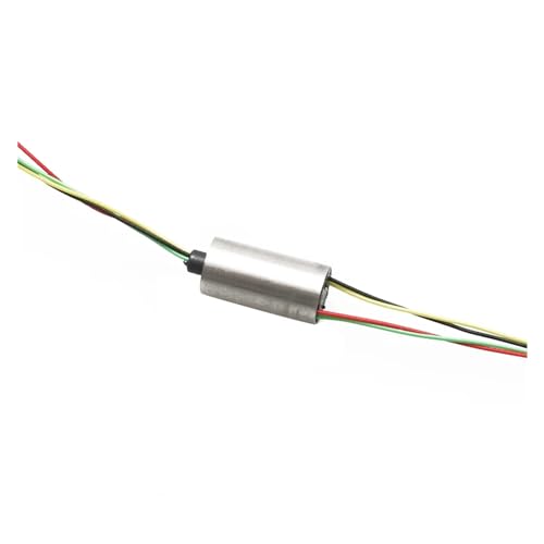 1 PCS Fernbedienung Spielzeug Modell Roboter Mini leitfähiger Schleifring Durchmesser 6 mm 4CH 8CH 1A 1,5 A Kollektor Schleifring Drehgelenkverbinder(Dia.6mm 4CH 1.5A) von SSDZVTRE