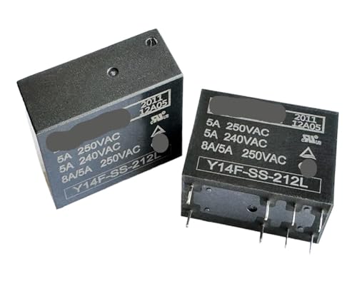 1 STÜCK Y14F-SS-212L (14F-2C-12V-8A) Relais 8-polig von SSDZVTRE