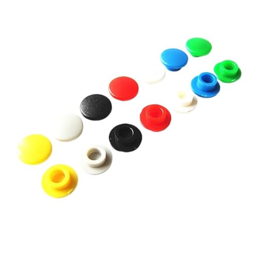 10 Stück/Charge A29-Knopfschalterkappe (Außendurchmesser 8 mm) kann mit Touch-Schalter in 7 Farben ausgestattet werden(Black x 10pcs) von SSDZVTRE