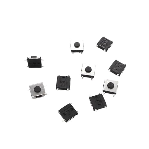 10 Teile/los 6 * 6 mikroschalter touch-taste höhe 2,5~5 MM schalter 6x6x 2,7 3,1 3,4 3,7 4,3 schalter(Black P4F H2.7MM) von SSDZVTRE