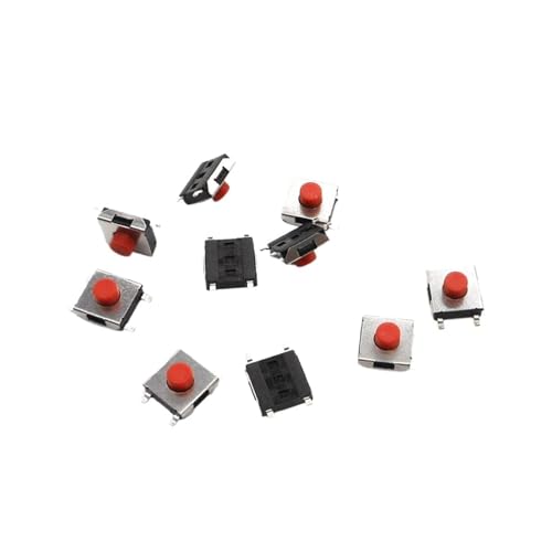 10 Teile/los 6 * 6 mikroschalter touch-taste höhe 2,5~5 MM schalter 6x6x 2,7 3,1 3,4 3,7 4,3 schalter(Red P4F H3.4MM) von SSDZVTRE