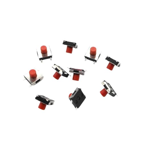 10 Teile/los 6 * 6 mikroschalter touch-taste höhe 2,5~5 MM schalter 6x6x 2,7 3,1 3,4 3,7 4,3 schalter(Red P4F H5MM) von SSDZVTRE