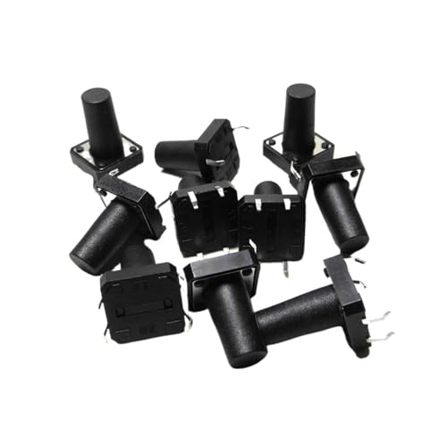 10PCS 12 * 12 * 22MM touch schalter 4-pin taste schalter vier-pin 12x12x22mm kupfer pin 100K/500K mal leben(100K Life) von SSDZVTRE