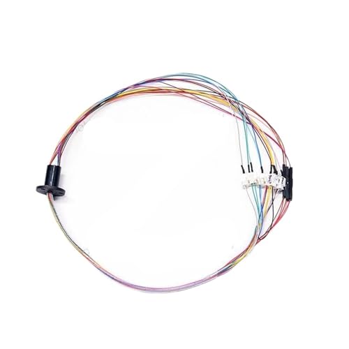 12CH 18CH Drahtschleifring 360 Grad unendlich drehbares elektrisches Schleifringlenkgetriebe(18CH with flange) von SSDZVTRE