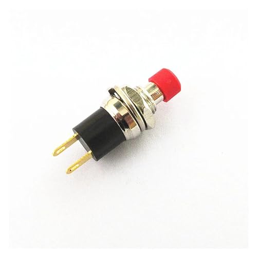 1PCS PB05A PBS-110 rot kopf selbstsichernde schalter öffnung 7MM kleine taste mit selbstsichernde goldene 2 fuß schalter 1PCS PB05A PBS-110 rot kopf selbstsichernde schalter öffnung 7MM kleine taste mit selbstsichernde goldene 2 fuß schalter von SSDZVTRE