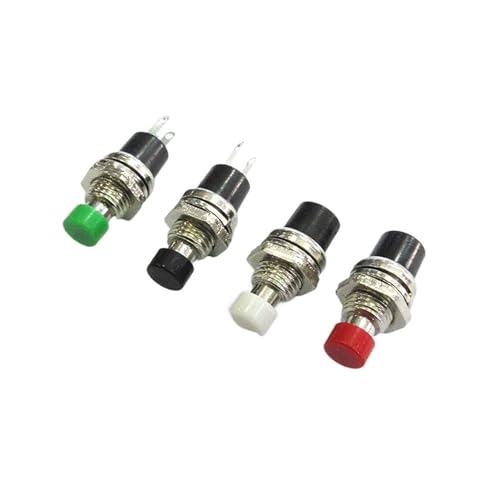 1PCS kleine taste schalter PBS-110 öffnen 6-7MM taste reset punkt entsperren schalter (drücken sie die taste zu öffnen, lassen sie die taste los, um zu schließen)(Green 1Piece) von SSDZVTRE