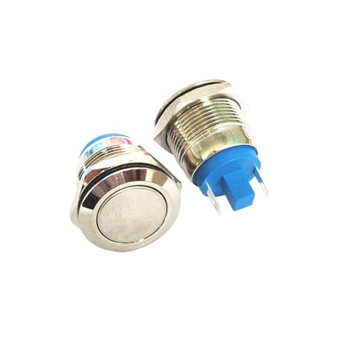 1PCS kontaktieren öffnung 19MM flache runde metall taste wasserdicht tipp reset schalter schweißen füße türklingel auto modifikation 1PCS kontaktieren öffnung 19MM flache runde metall taste wasserdicht tipp reset schalter schweißen füße türklingel auto modifikation von SSDZVTRE