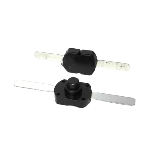 2 Teile/los Häufig verwendete C8 langlebige LED-Taschenlampe Schalter Teile Taschenlampe Knopfschalter Knopfschalter(2pcs double long) von SSDZVTRE