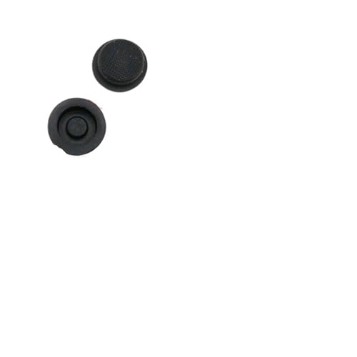 2er-Pack C8 Taschenlampen-Schalterkappe, wasserdichtes Gummipolster, Knopfkappe, Lampe, 17,6 mm, Zubehör for Taschenlampen-Schalterkappe(Black 20mm x2pcs) von SSDZVTRE