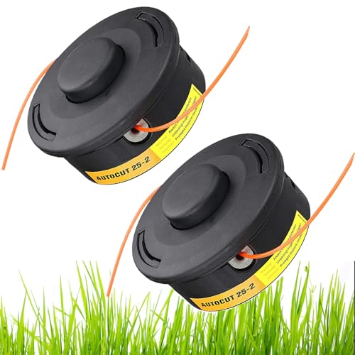 Mähkopf für Stihl Autocut 25-2, M10x1.0 40027102108 Fadenkopf Trimmerkopf für Stihl FS55 FS85 FS56 FS70 FS80 FS90 FS100 FS110 FS130 FS240 FS250, Mähkopf ersetzen Rasenmäher Zubehör, 2 Stück von SSEHCWAN