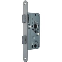 SSF - Zimmertür-Einsteckschloss BAD20/55/78/8 mm din rechts Stulp silber abgerundet Klasse 1 SSF - Zimmertür-Einsteckschloss BAD20/55/78/8 mm din rechts Stulp silber abgerundet Klasse 1 von SSF