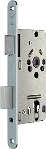 SSF Zimmertür-Einsteckschloss PZW 20/55/72/8mm DIN L silber rd Kl 2 von SSF