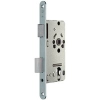 SSF - Zimmertür-Einsteckschloss pzw 20/ 55/72/8 mm din links silber abgerundet Klasse 2 Zinkdruckgruss von SSF