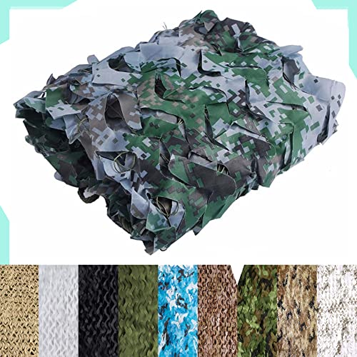 Tarnnetz Mit VerstäRktem Sonnenschutz 210D Jagd Camouflage Tarnung Netz FüR Outdoor Freizeit Jagd Camping Pergola Camping Fotografen JäGer Garten Party Dekorationen UnterstüTzen Sie Die Anpassung. von SSFMSF