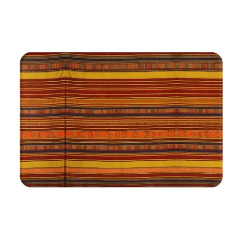 SSIMOO Fußmatte mit Indianer-Muster, vielseitig für drinnen und draußen, vielseitig einsetzbar, perfekt als Heimdekoration von SSIMOO