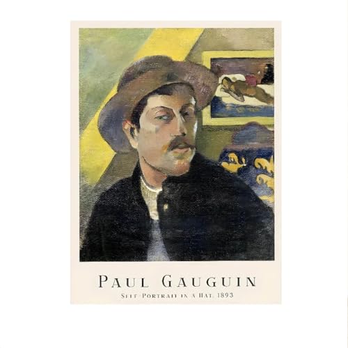 SSLDP LFHLI Berühmte Paul Gauguin Poster Ästhetische Wandkunst Paul Gauguin Leinwand Malerei Und Drucke Nordic Home Wohnzimmer Dekor Bild 40x60cm Kein Rahmen von SSLDP LFHLI