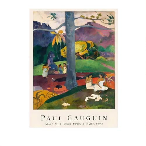 SSLDP LFHLI Berühmte Paul Gauguin Poster Ästhetische Wandkunst Paul Gauguin Leinwand Malerei Und Drucke Nordic Home Wohnzimmer Dekor Bild 40x60cm Kein Rahmen von SSLDP LFHLI