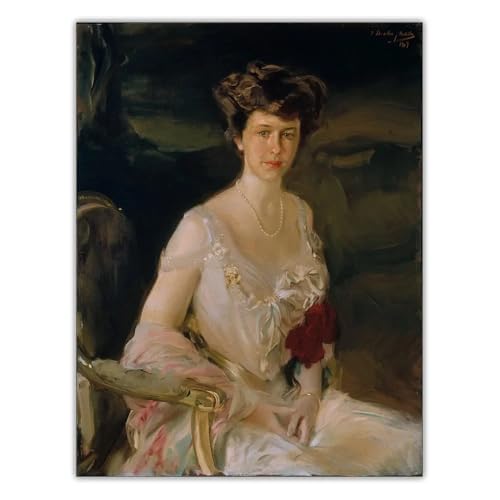 SSLDP LFHLI Joaquin Sorolla Retro Poster《Mrs. Winthrop W. Aldrich》Wandkunst Joaquin Sorolla Leinwand Malerei und Drucke Wohnkultur Bild 40x60cm Kein Rahmen SSLDP LFHLI Joaquin Sorolla Retro Poster《Mrs. Winthrop W. Aldrich》Wandkunst Joaquin Sorolla Leinwand Malerei und Drucke Wohnkultur Bild 40x60cm Kein Rahmen von SSLDP LFHLI