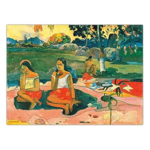 SSLDP LFHLI Paul Gauguin Buntes Poster Vintage Wandkunst Paul Gauguin Leinwandmalerei Und Drucke Nordic Home Wohnzimmer Dekor Bild 40x60cm Kein Rahmen von SSLDP LFHLI