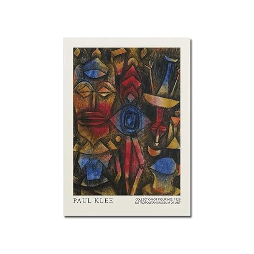 SSLDP LFHLI Paul Klee Ausstellungsplakat abstrakte Farbblock-Wandkunst Paul Klee Leinwandgemälde und Drucke Heim-Wohnzimmerdekor Bild 50 x 70 cm ohne Rahmen SSLDP LFHLI Paul Klee Ausstellungsplakat abstrakte Farbblock-Wandkunst Paul Klee Leinwandgemälde und Drucke Heim-Wohnzimmerdekor Bild 50 x 70 cm ohne Rahmen von SSLDP LFHLI