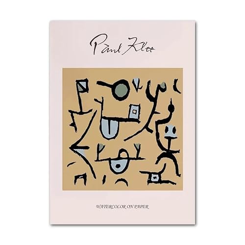 SSLDP LFHLI Paul Klee Ausstellungsplakatabstrakte LinienWandkunstPaul KleeLeinwandgemälde und Druckemodernes WohnzimmerdekorBild50 x 70 cmohne Rahmen SSLDP LFHLI Paul Klee Ausstellungsplakatabstrakte LinienWandkunstPaul KleeLeinwandgemälde und Druckemodernes WohnzimmerdekorBild50 x 70 cmohne Rahmen von SSLDP LFHLI