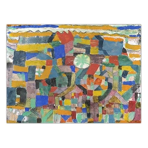 SSLDP LFHLI Paul Klee klassisches Poster im abstrakten Stil Moderne Wandkunst Paul Klee Leinwandgemälde und Drucke Heimdekoration Wohnzimmer Bild 50 x 70 cm x 1 ohne Rahmen SSLDP LFHLI Paul Klee klassisches Poster im abstrakten Stil Moderne Wandkunst Paul Klee Leinwandgemälde und Drucke Heimdekoration Wohnzimmer Bild 50 x 70 cm x 1 ohne Rahmen von SSLDP LFHLI