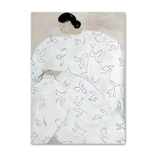 SSLDP LFHLI Sofia Lind Poster Abstrakte Linie Geometrie Kurve Mädchen Moderne Wandkunst Sofia Lind Leinwand Malerei Und Drucke Wohnkultur Bild 40x60cm Kein Rahmen von SSLDP LFHLI