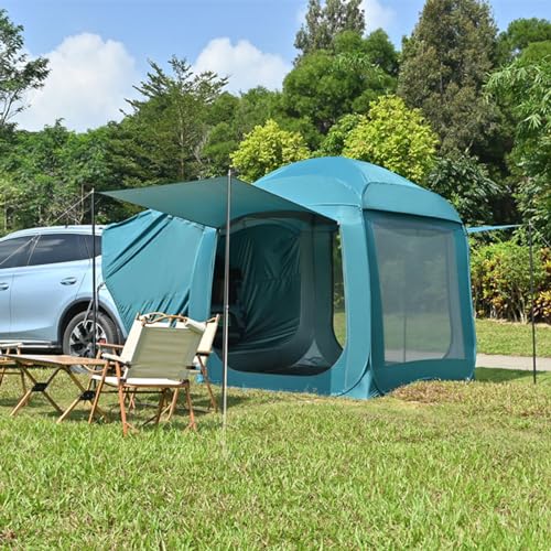 Fahrzeug-SUV-Heckzelt für Camping, Autozelte, Auto-Markise, Sonnenschutz, SUV-Heckklappenzelt für Camping für 3–4 Personen von SSLW