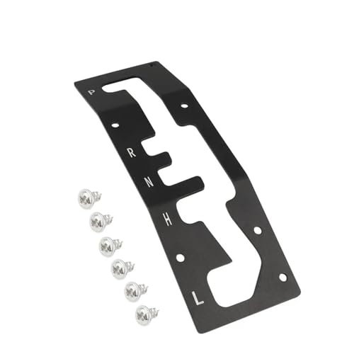 SSNAWBA Kompatibel mit CAN AM Shift Shifter Gate Plate Panel Cover Guard Protector UTV Kompatibel mit Can-Am Maverick X3 Max R 4x4 Turbo DPS 2017–2023 2019(Noir) von SSNAWBA