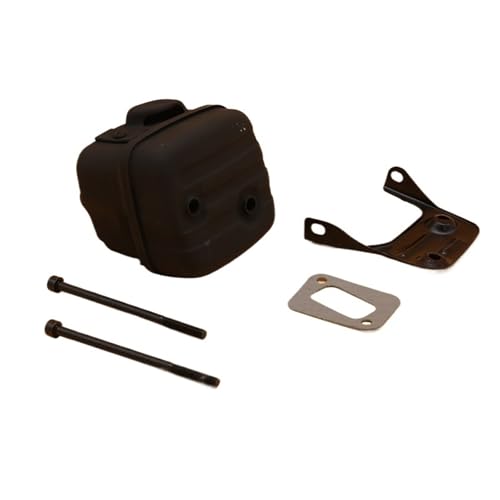 SSNAWBA Schalldämpfer Auspuff Halterung Bolzen Schraube Dichtung Kit Kompatibel Mit Husqvarna 340 345 346 350 351 353 Garten Benzin Kettensäge Teile 503 86 28 03 von SSNAWBA