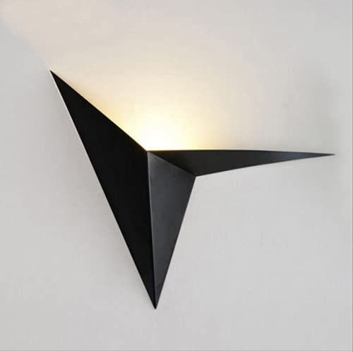SSNCcNC 3W LED Kreativ Wandleuchte 3000K Nordic Minimalismus Nachttischlampe Modern Schlafzimmer Wandlampe Innen Warmes Licht Eisen Wandbeleuchtung Wohnzimmer Flur Treppen Wandlicht,Schwarz SSNCcNC 3W LED Kreativ Wandleuchte 3000K Nordic Minimalismus Nachttischlampe Modern Schlafzimmer Wandlampe Innen Warmes Licht Eisen Wandbeleuchtung Wohnzimmer Flur Treppen Wandlicht,Schwarz von SSNCcNC