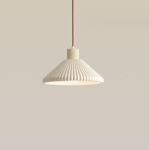 SSNCcNC Japanischer Stil Esszimmerlampe Harz Hängelampe Schlafzimmer Nordic Pendellampe Modern Minimalismus Deckenleuchten Wohnzimmer Loft E27 Ø28cm SSNCcNC Japanischer Stil Esszimmerlampe Harz Hängelampe Schlafzimmer Nordic Pendellampe Modern Minimalismus Deckenleuchten Wohnzimmer Loft E27 Ø28cm von SSNCcNC