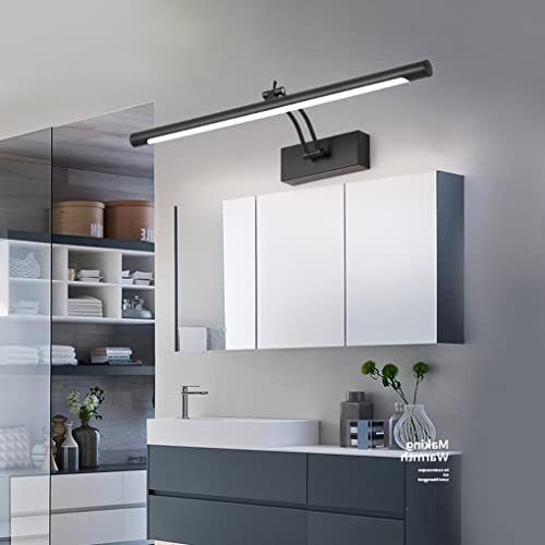 SSNCcNC LED Spiegellampe Schwarz Badezimmer lampe 40cm 9W Neutralweiß 4000k Badleuchte Drehbar Spiegelleuchte Vintage Spiegelschrank Schminklicht Wasserdichte AntiNebel Badezimmer Wandlampe SSNCcNC LED Spiegellampe Schwarz Badezimmer lampe 40cm 9W Neutralweiß 4000k Badleuchte Drehbar Spiegelleuchte Vintage Spiegelschrank Schminklicht Wasserdichte AntiNebel Badezimmer Wandlampe von SSNCcNC