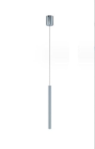 SSNCcNC Silber, LED Moderne Hängeleuchten 5W Minimalismus Schlafzimmer Nachttisch Pendelleuchte Warmes Licht 3000K Hängelampe Für Wohnzimmer Esszimmer Küche 3 * 40cm von SSNCcNC