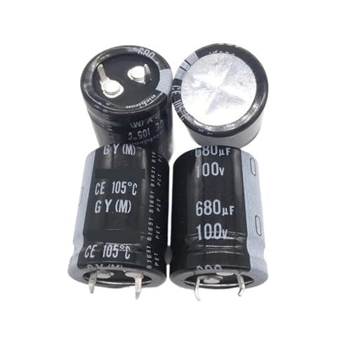 (1PCS)100V680UF 22X30 electrolytic capacitor 680UF 100V 22 * 30 GY 105 Capacitance Meters von SSOPTMCB