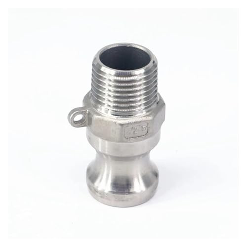 1/2" Male Thread 304 Stainless Steel Type F Camlock Fitting Cam and Groove Coupling 1/2" Male Thread 304 Stainless Steel Type F Camlock Fitting Cam and Groove Coupling von SSOPTMCB