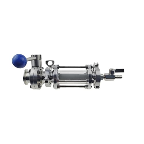 1.5"Tri Clamp Sight Glass Inline Stainless Steel Aeration Carbonation Stone ，With valve switch Beer device von SSOPTMCB