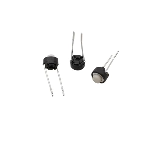 100Pcs 6x6x5mm Tactile Touch Push Button Switch Round 2 Pin Tact Keys Momentary Switches 6 x 6mm 100Pcs 6x6x5mm Tactile Touch Push Button Switch Round 2 Pin Tact Keys Momentary Switches 6 x 6mm von SSOPTMCB