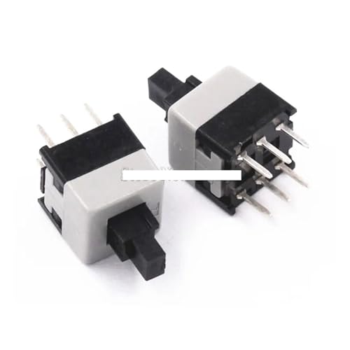100Pcs 8.5 * 8.5mm Double Row No Locked Switch/Push button switch/key switch 6Pin von SSOPTMCB